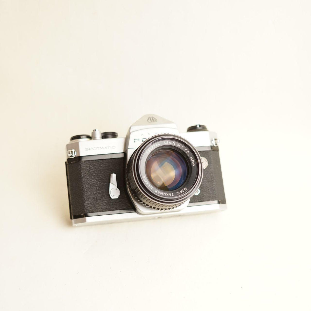 Pentax Spotmatic Film Camera | FULL CLA | 35mm SLR | Read Description | Silver & Black