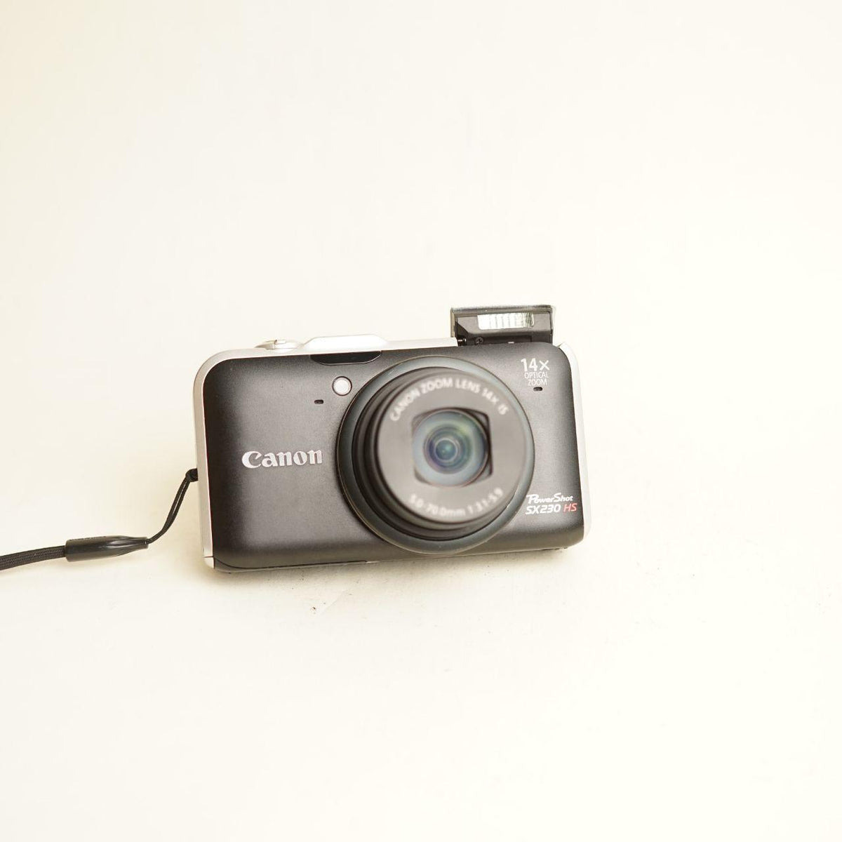 Canon PowerShot SX210 IS Digital Camera | 14MP | 14x Zoom | Tested – Read Description | Black