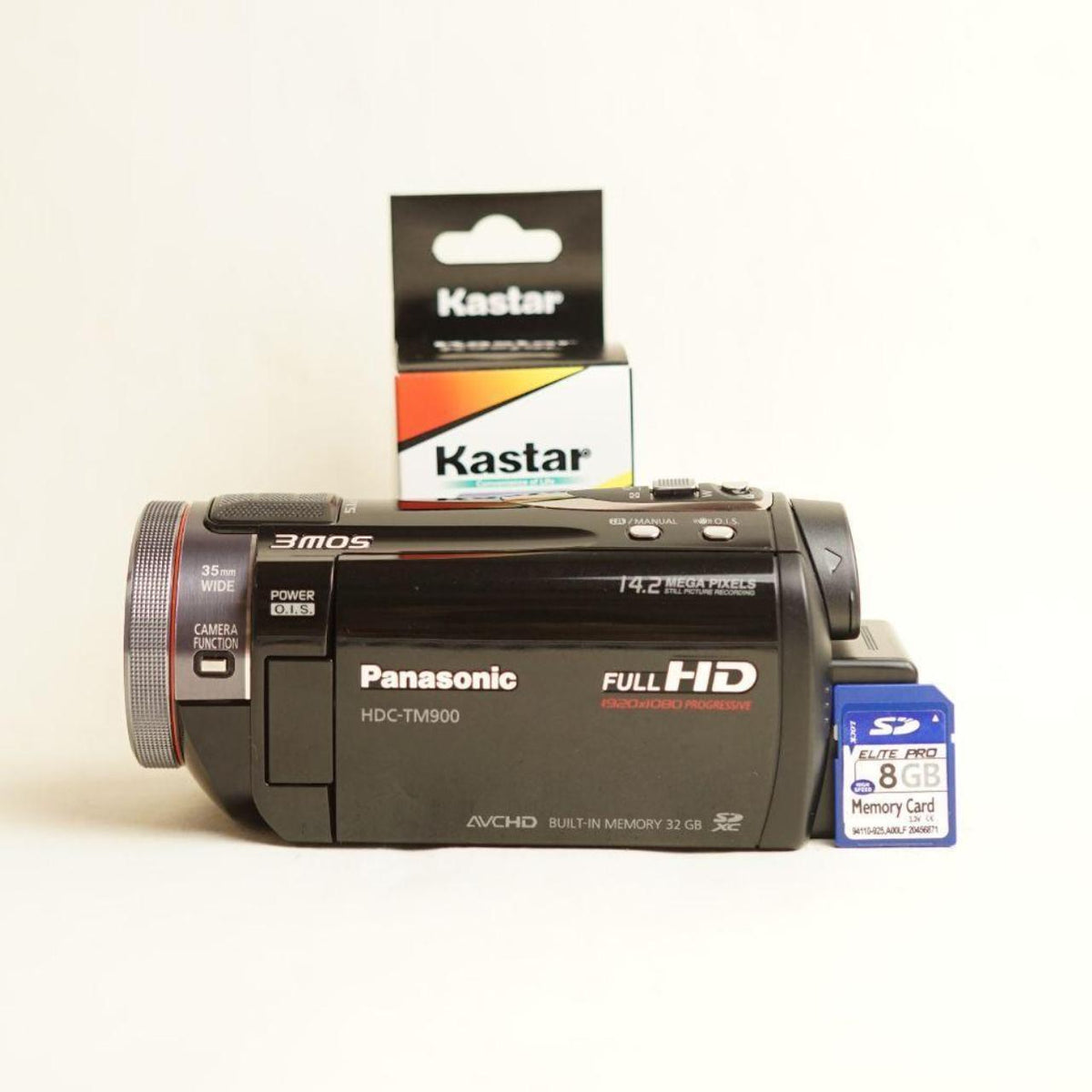Panasonic HDC-TM900 Digital Camcorder | Full HD 1080p | Tested & Working | Black