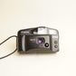 Canon Sure Shot Owl Marlboro Film Camera | 35mm Point & Shoot | Tested & Working | Black & Red