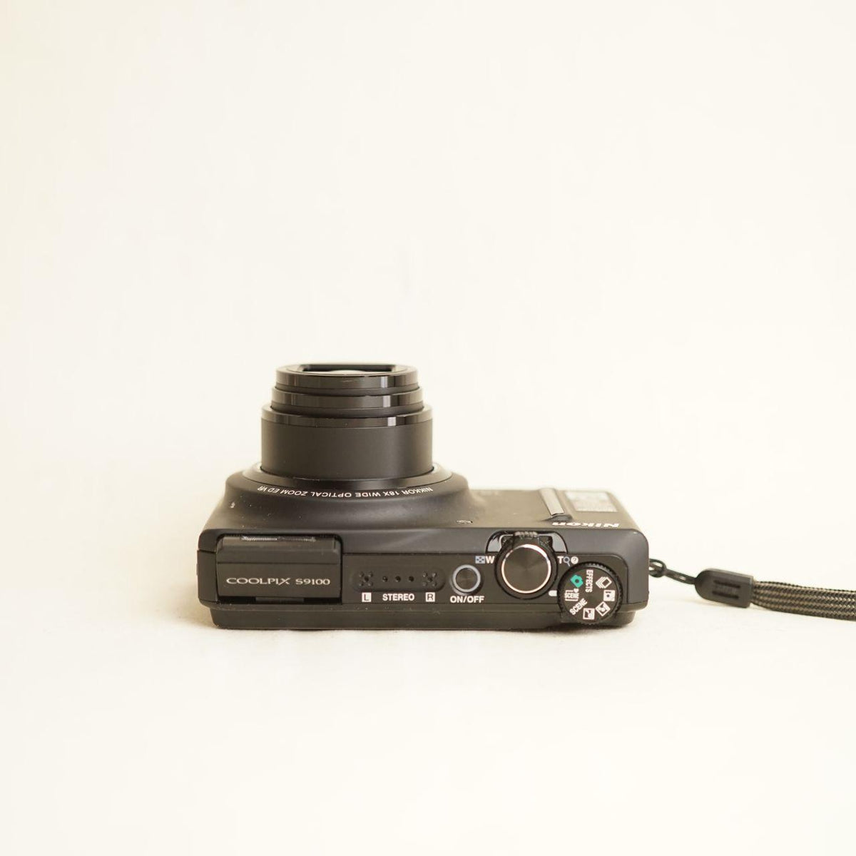 Nikon Coolpix S9100 Digital Camera | 12.1MP | Tested & Working | Black