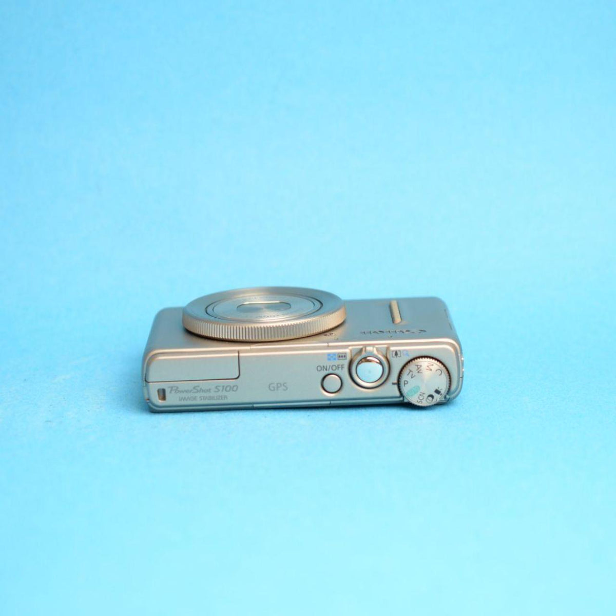 Canon PowerShot S100 Digital Camera | 12.1MP | 5x Zoom | Tested & Working | Silver