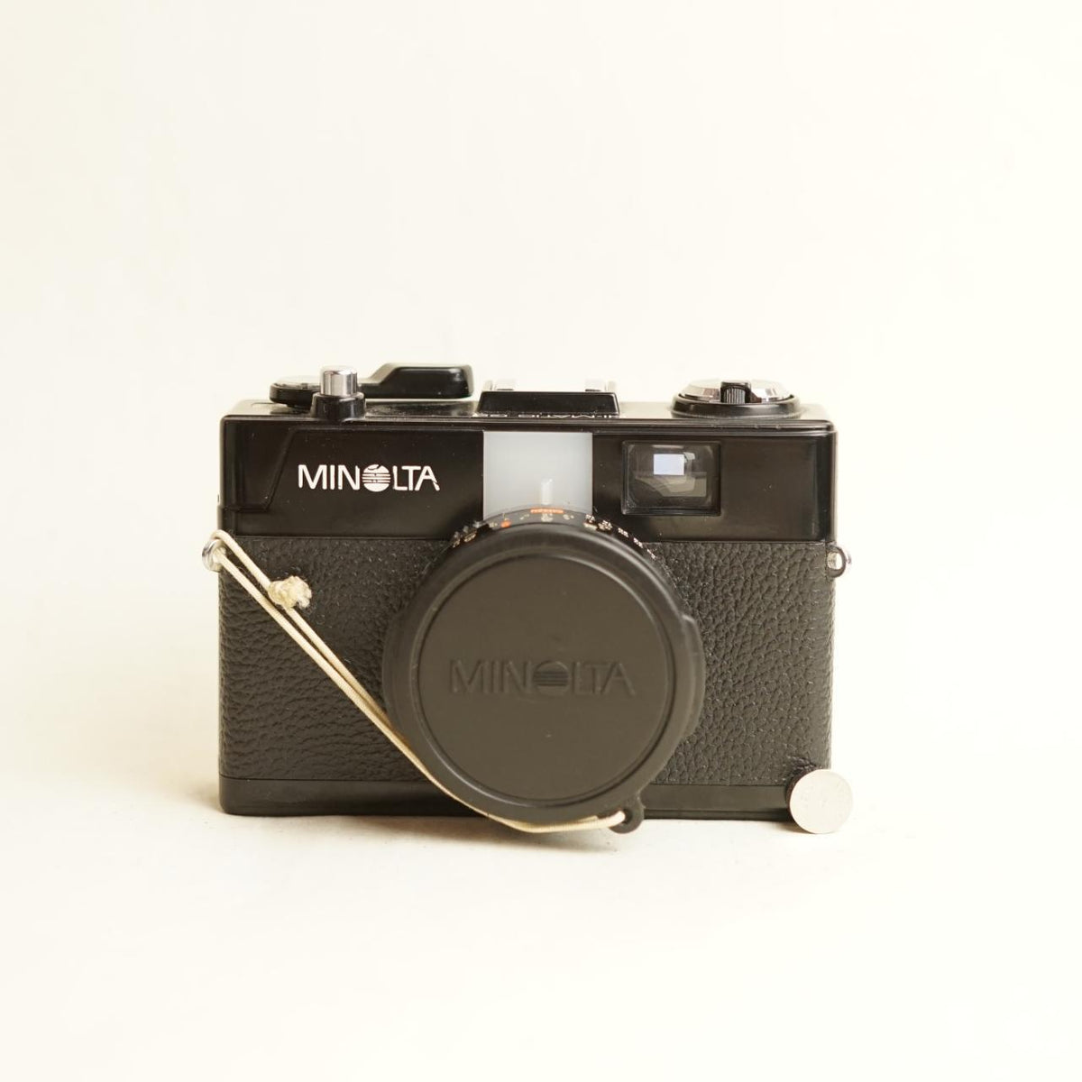 Minolta Hi-Matic G2 Film Camera | 35mm Point & Shoot | Tested & Working | Black