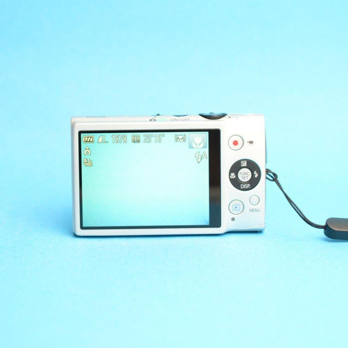 Canon PowerShot IXUS 125 (ELPH 110) Digital Camera | Silver | Tested & Working