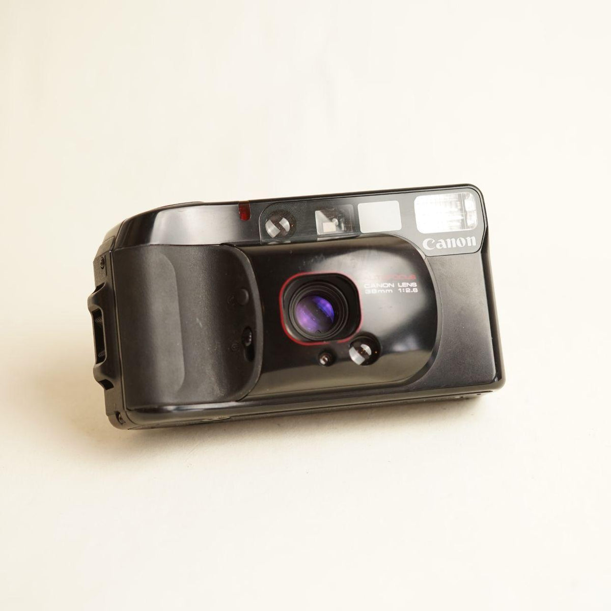 Canon Top Shot (SureShot Supreme European Version) Film Camera | 35mm Point & Shoot | Tested & Working | Black