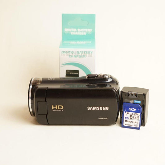 Samsung HMX-F80 Camcorder | HD Video | Tested & Working | Black