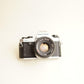 Pentax Super Program 35mm Film SLR + 50mm f/2 Lens | K Mount | Tested & Working | Silver