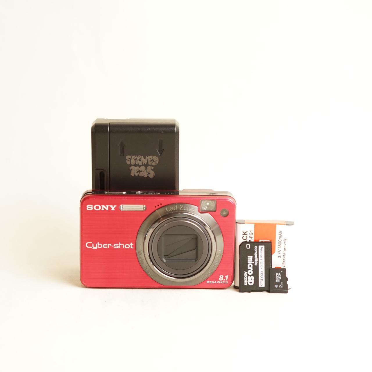 Sony Cyber-shot DSC-W150 Digital Camera | 8.1MP | Read Description | Red