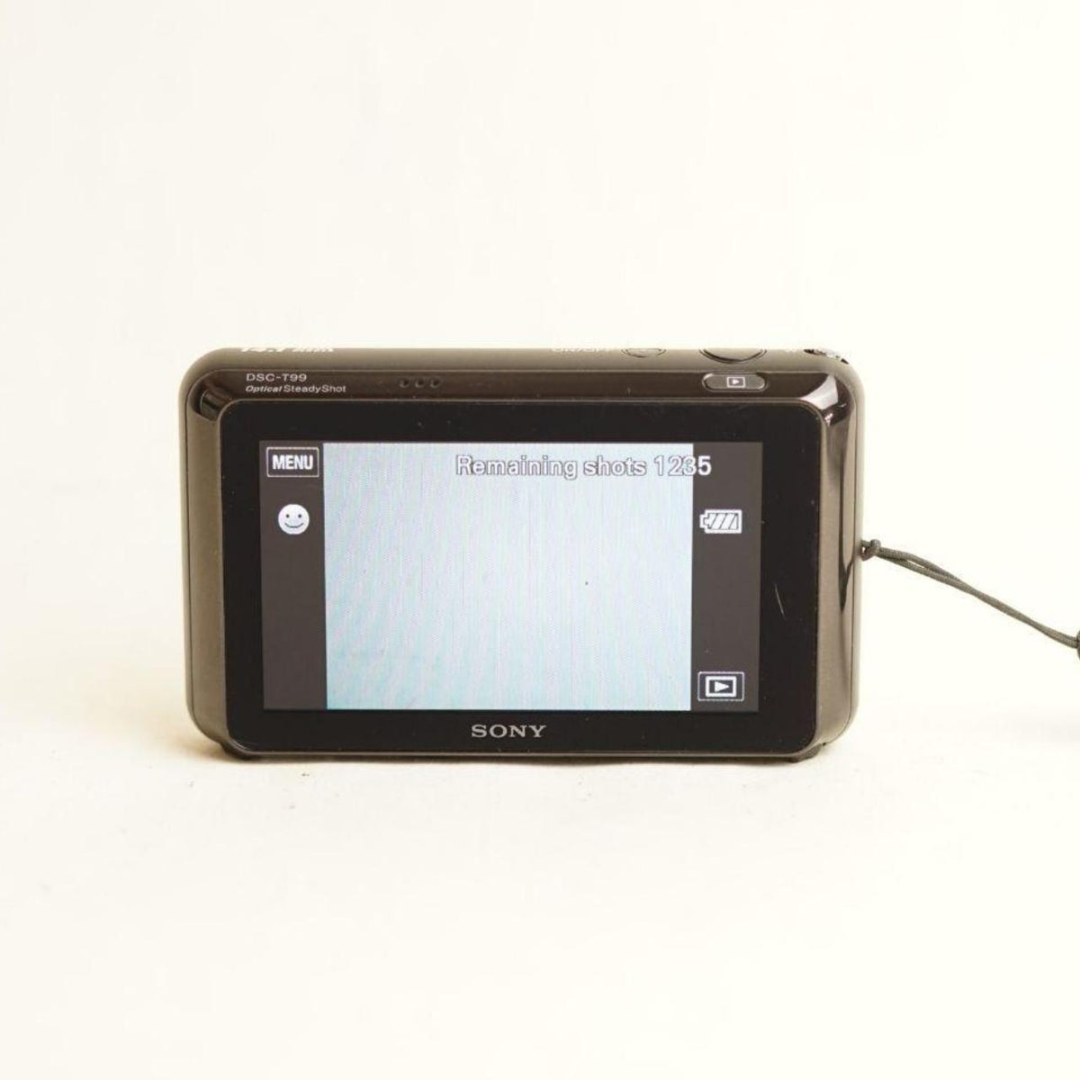 Sony Cyber-shot DSC-T99 Digital Camera | 14.1MP | Tested & Working | Grey