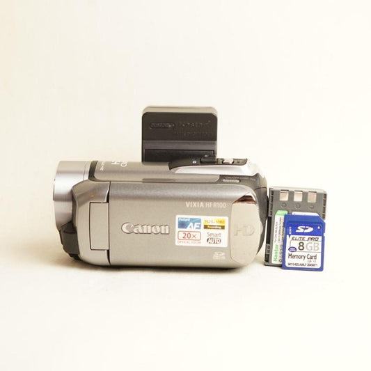 Canon VIXIA HF R100 Digital Camcorder | Full HD 1080p | Tested & Working | Grey