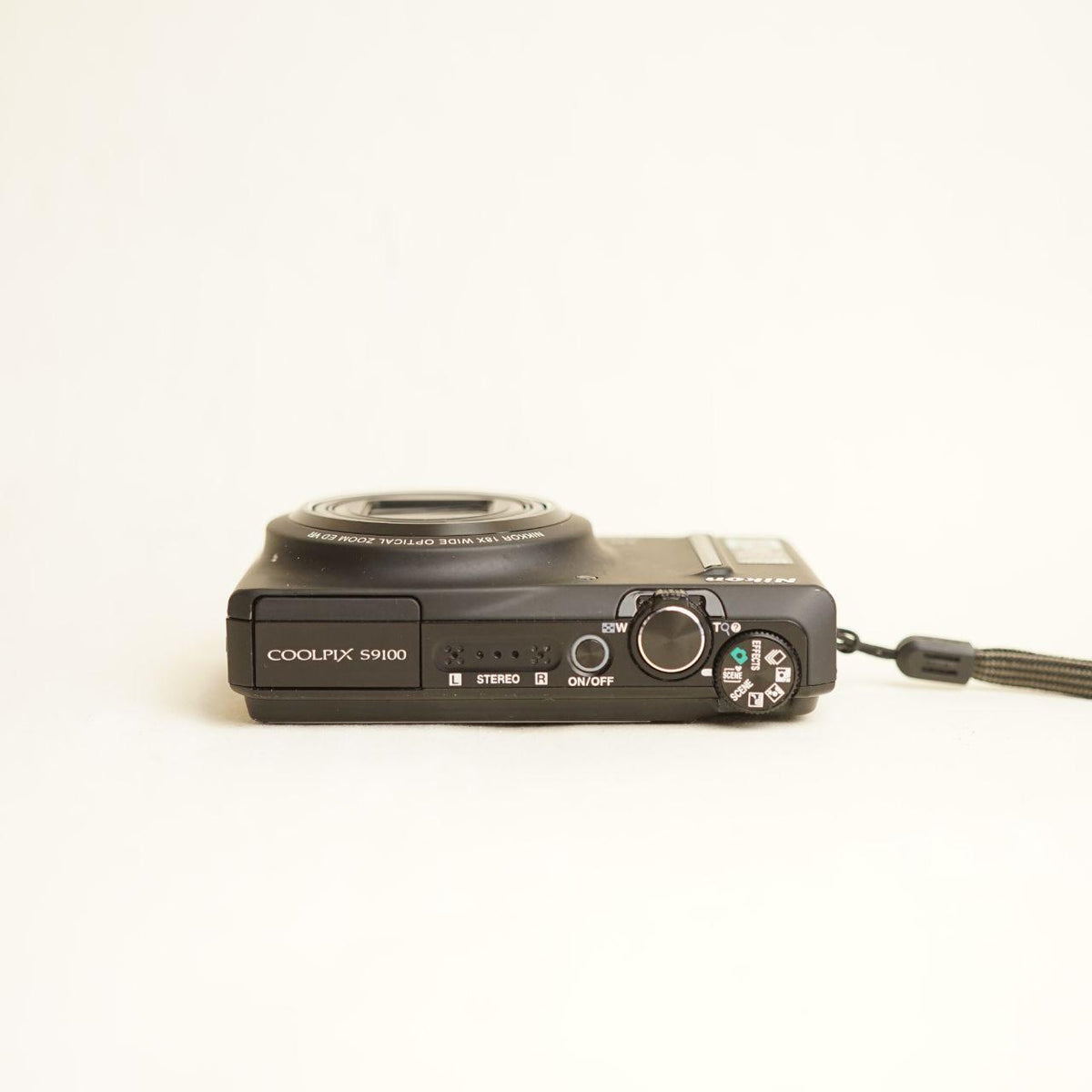 Nikon Coolpix S9100 Digital Camera | 12.1MP | Tested & Working | Black