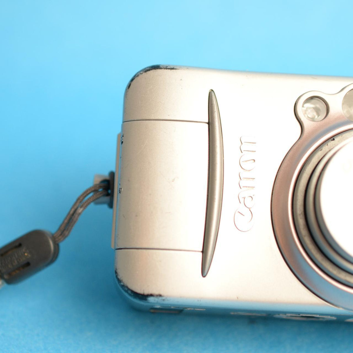 Canon Sure Shot 80u Film Camera | 35mm Point & Shoot | Tested & Working | Silver
