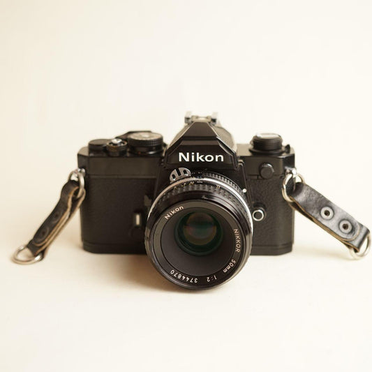 Nikon FM Film Camera | 35mm SLR | Nikkor 50mm f/2 Lens | Tested & Working