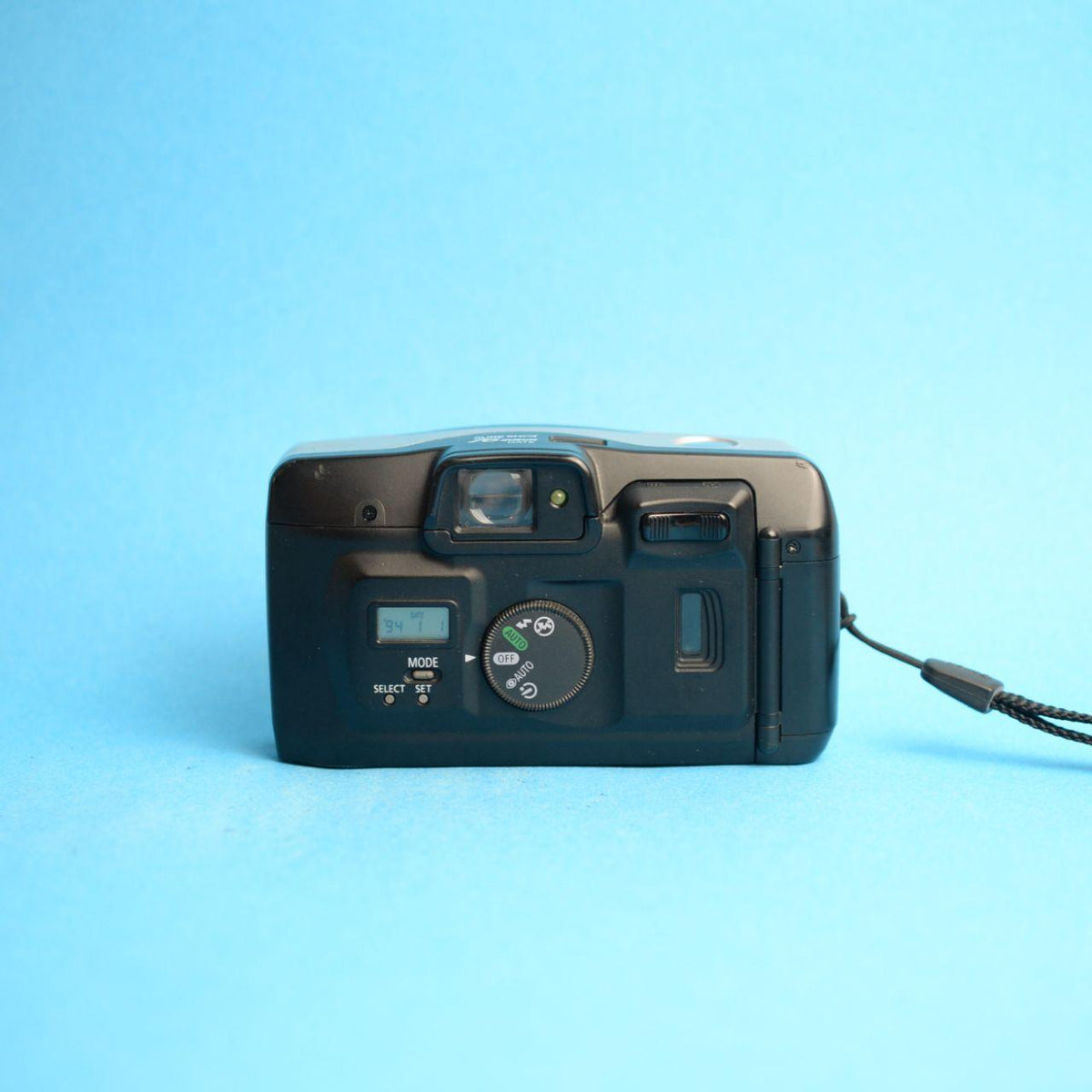 Canon Sure Shot 76 Zoom Film Camera | 35mm Point & Shoot | Tested & Working | Silver
