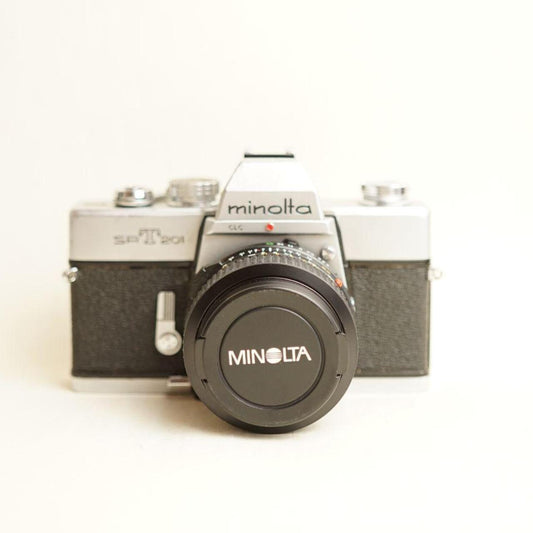 Minolta SRT201 35mm Film Camera | 28mm f/2.8 Lens | CLA’d