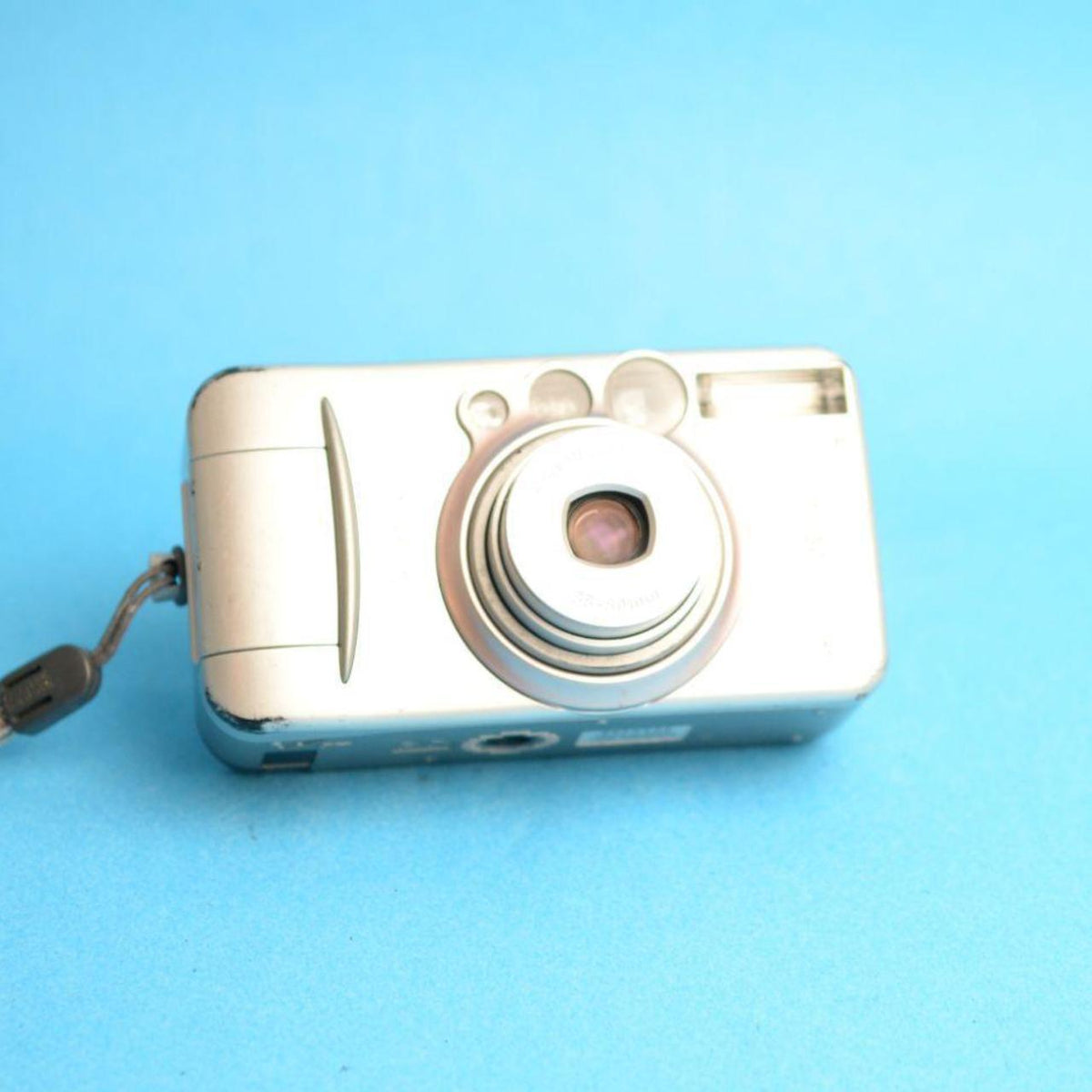 Canon Sure Shot 80u Film Camera | 35mm Point & Shoot | Tested & Working | Silver