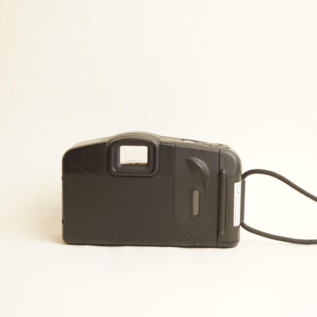 Canon Sure Shot Owl Marlboro Film Camera | 35mm Point & Shoot | Tested & Working | Black & Red