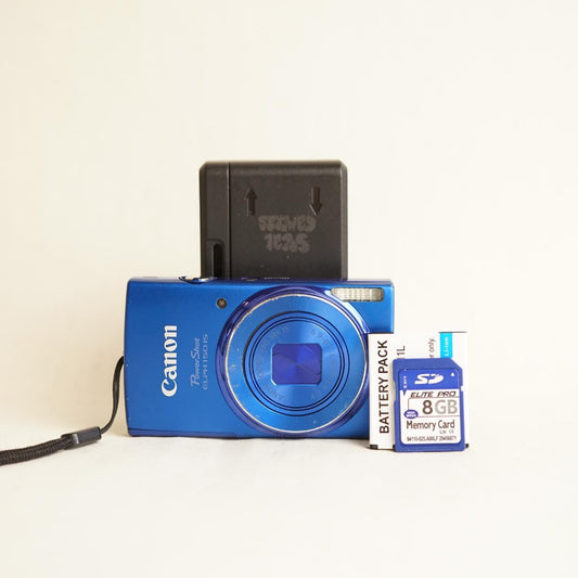 Canon PowerShot ELPH 150 IS Digital Camera | 20MP | Tested & Working | Blue