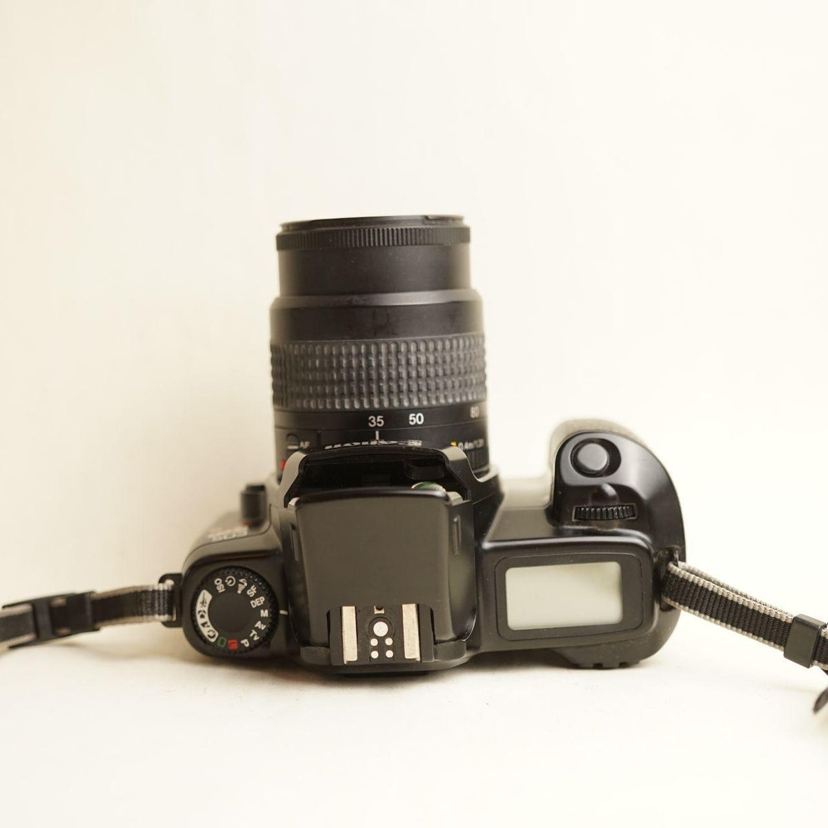 Canon EOS Rebel S Film Camera + Canon EF 35-80mm f/4-5.6 Lens | 35mm SLR | Tested & Working | Black