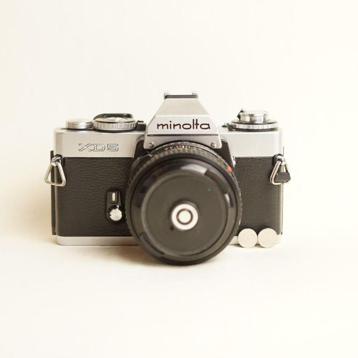 Minolta XD5 35mm Film Camera + Minolta MD 50mm f/1.7 Lens | Tested & Working