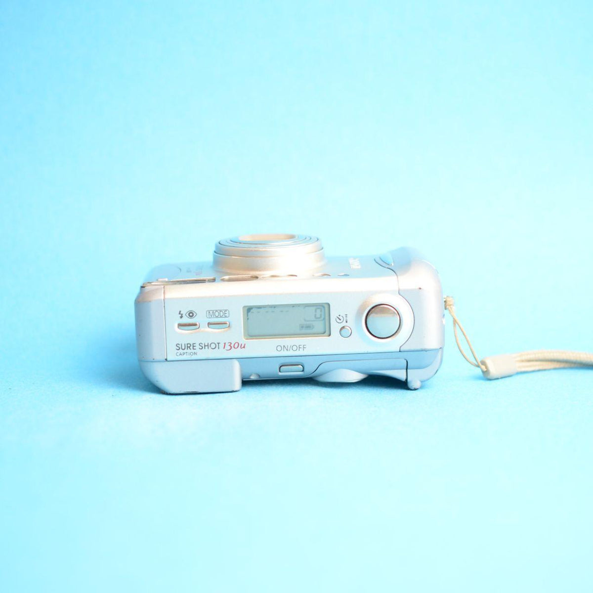 Canon Sure Shot 130u | 35mm Film Camera | Tested & Working | Silver