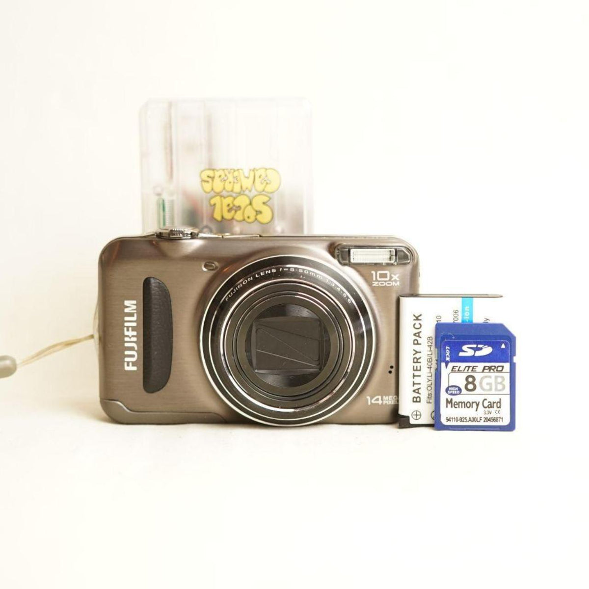 Fujifilm FinePix 10x Zoom Digital Camera | 14MP | Tested & Working | Bronze