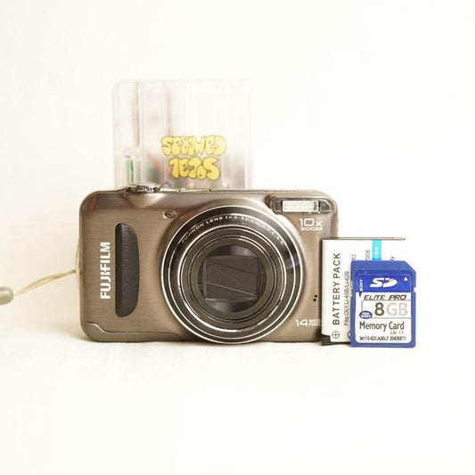 Fujifilm FinePix 10x Zoom Digital Camera | 14MP | Tested & Working | Bronze