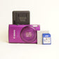 Canon PowerShot ELPH 310 HS Digital Camera | 12.1MP | Tested & Working | Purple