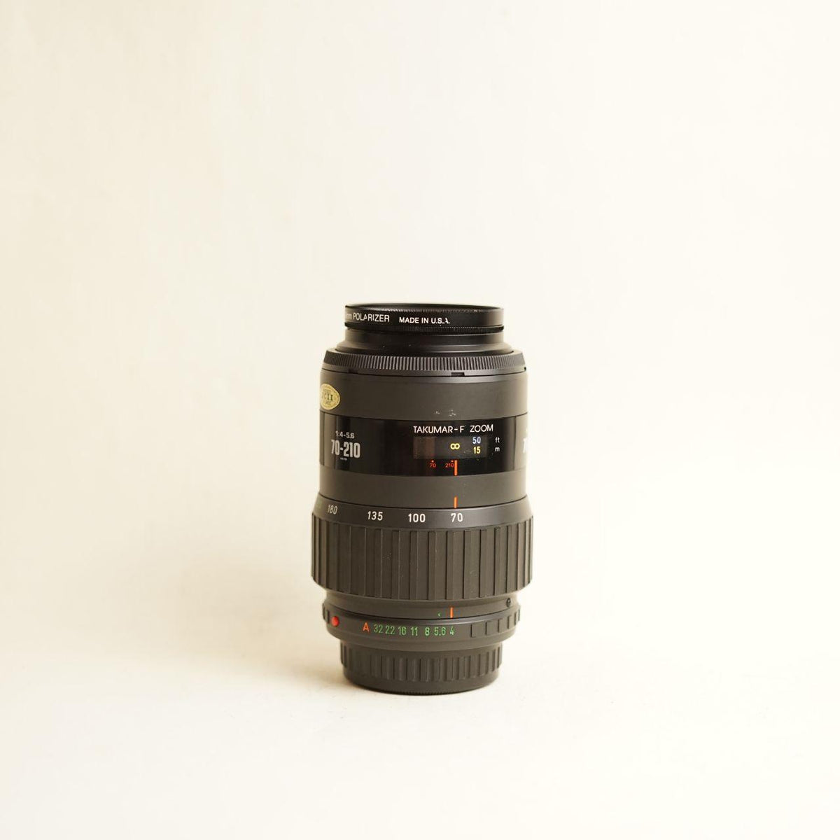 Takumar-F Zoom 70–210mm f/4–5.6 Lens | Pentax K Mount | Tested & Working | Black