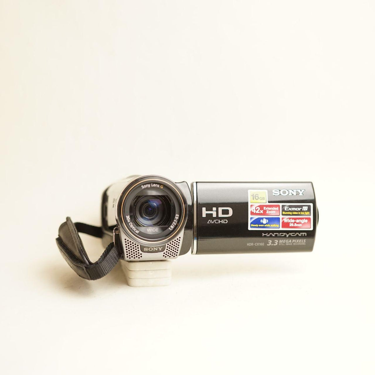 Sony Handycam HDR-CX160 Digital Camcorder | Full HD | Tested & Working | Black