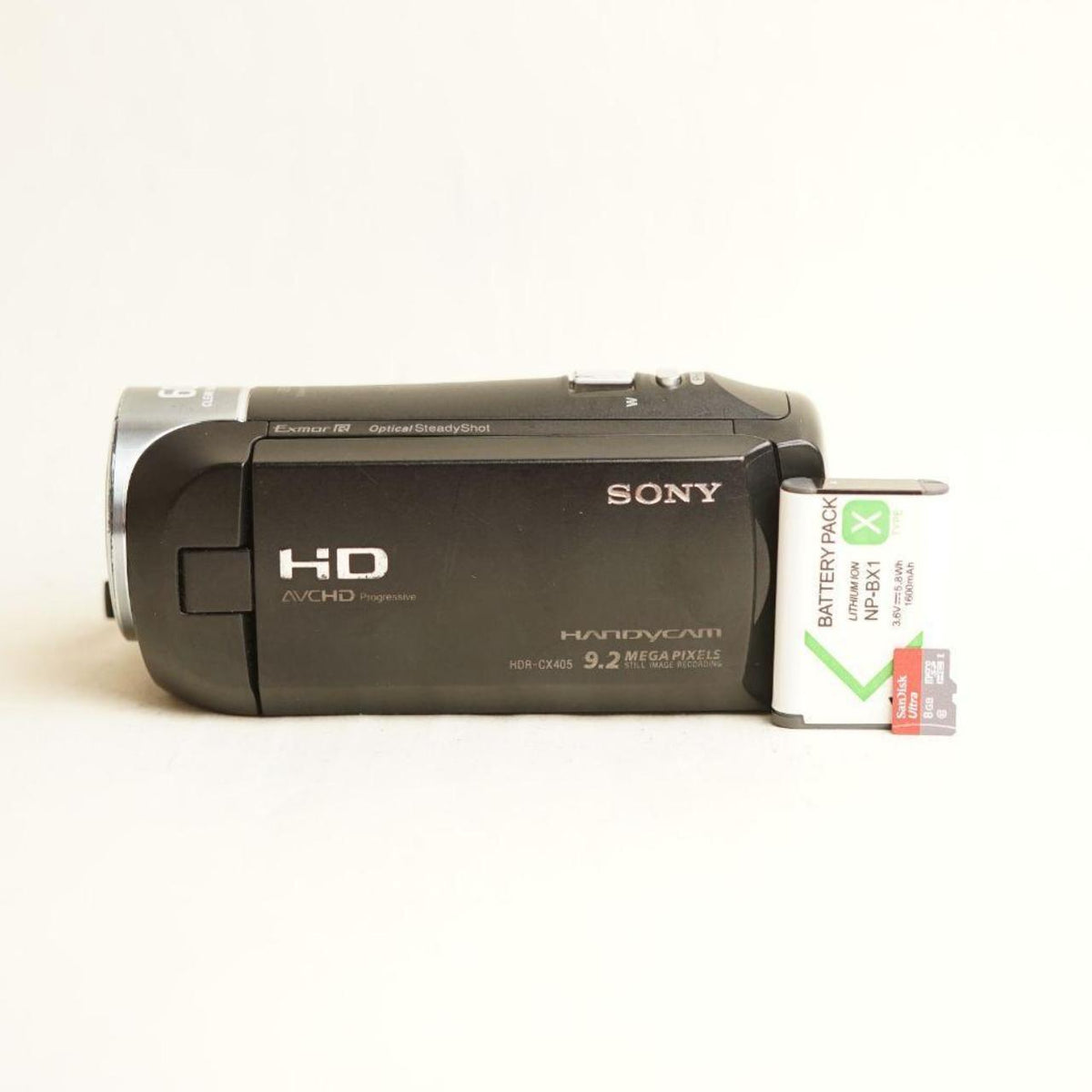 Sony Handycam HDR-CX405 Digital Camcorder | Full HD | Tested & Working | Black