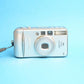 Canon Sure Shot 115u Date Film Camera | 35mm Point & Shoot | Tested & Working | Silver