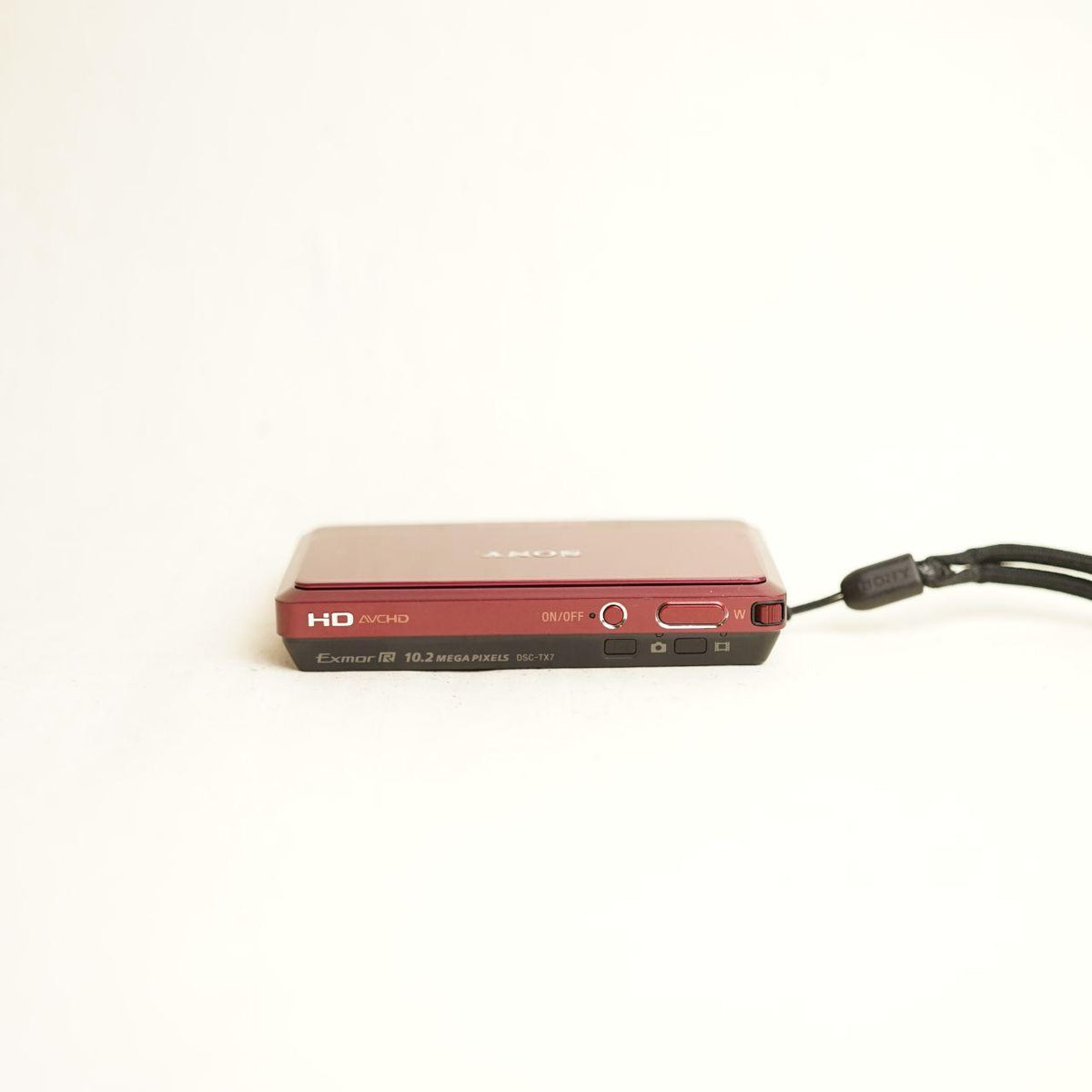 Sony Cyber-shot DSC-TX7 Digital Camera | 10.2MP | Red | Tested & Working