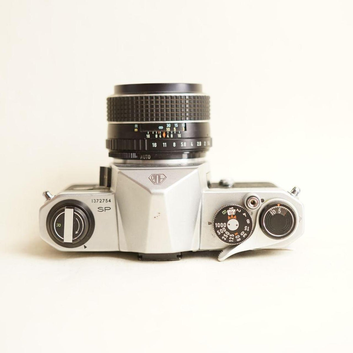 Pentax Spotmatic Film Camera | FULL CLA | 35mm SLR | Read Description | Silver & Black