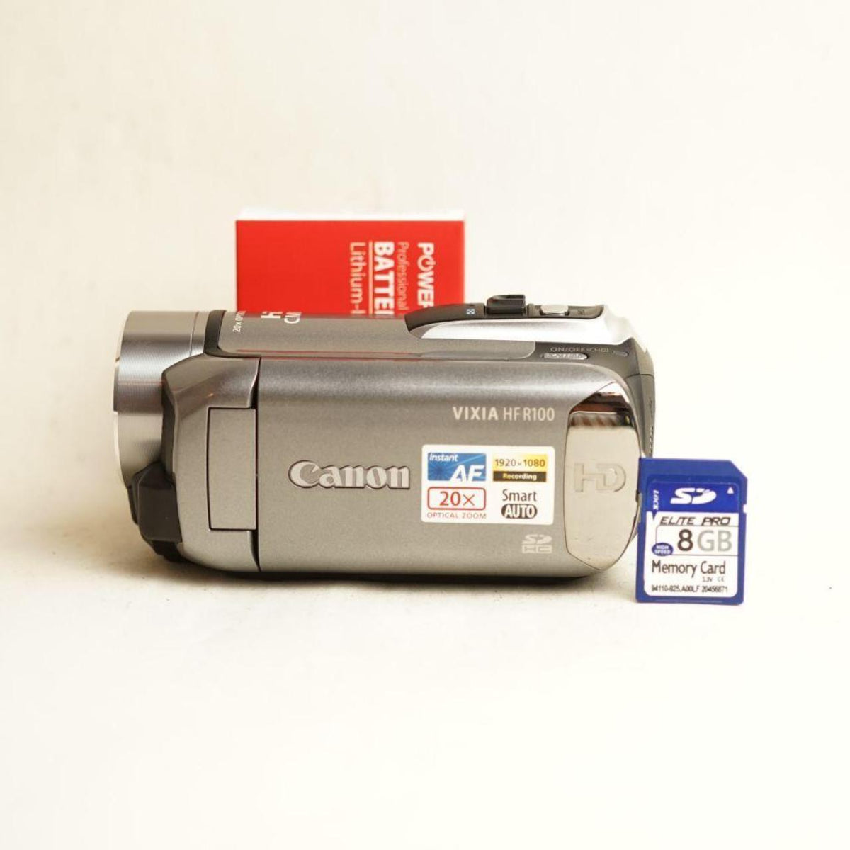 Canon VIXIA HF R100 Digital Camcorder | Full HD | Tested & Working | Grey