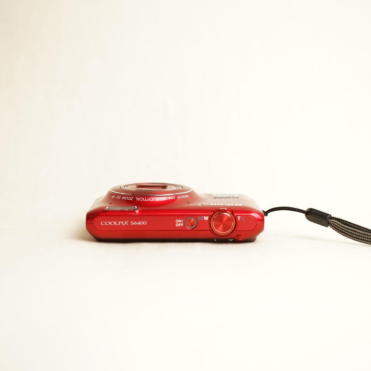Nikon Coolpix S6400 Digital Camera | 16MP | Tested & Working | Red