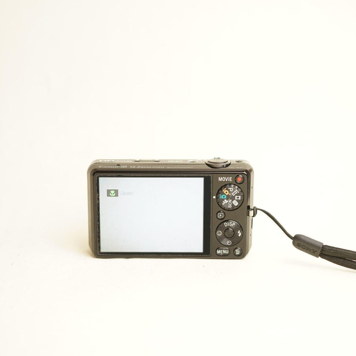 Sony Cyber-shot DSC-WX5 Digital Camera | 12.2MP | Tested & Working | Black