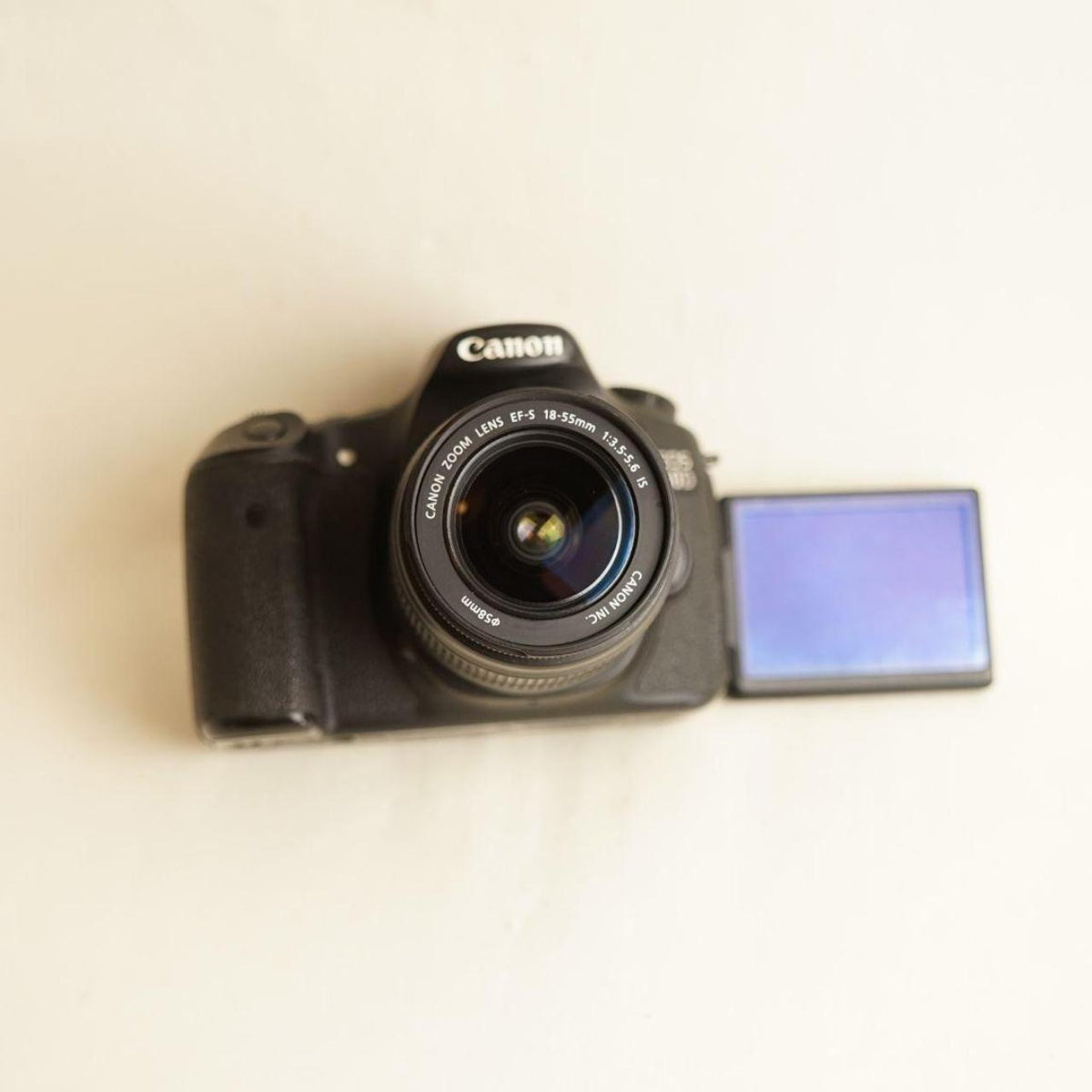 Canon EOS 60D DSLR + EF-S 18-55mm IS Lens | 15.1MP | Tested & Working | Black