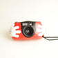Mickey Mouse Spread'em Cam Film Camera | 35mm Point & Shoot | Tested & Working | Red