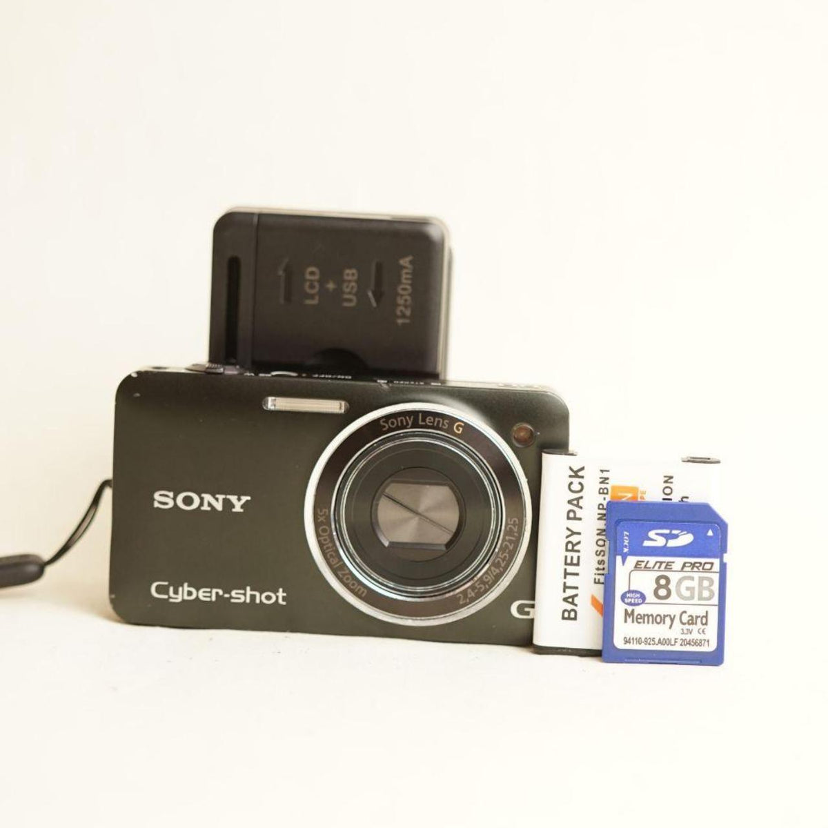 Sony Cyber-shot DSC-WX5 Digital Camera | 12.2MP | Tested & Working | Black