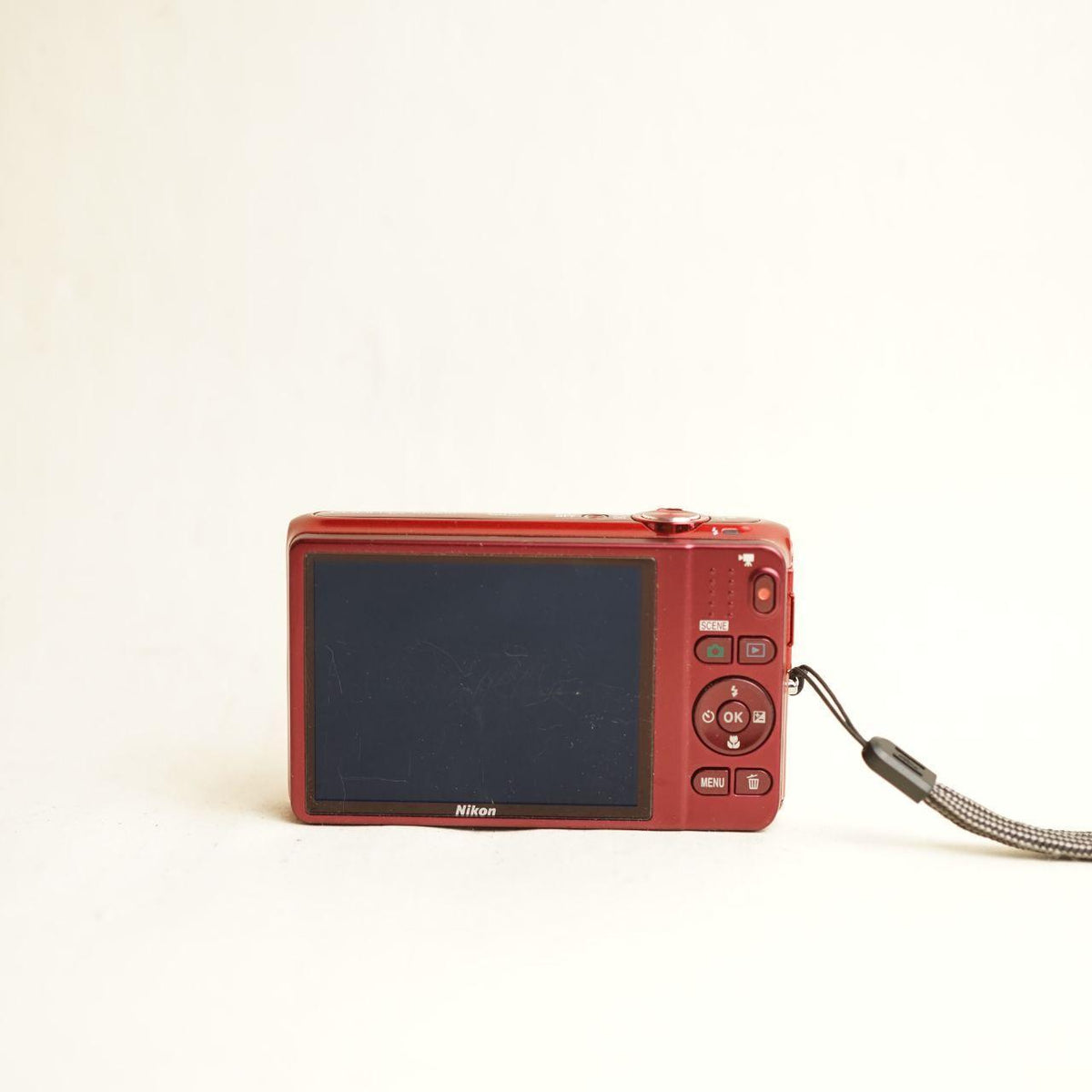Nikon Coolpix S6500 Digital Camera | 16MP | Tested & Working | Red