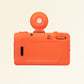 Lomography Fisheye 2 Film Camera | 35mm Point & Shoot | Tested & Working | Orange