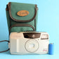 Canon Sure Shot 60 Zoom Film Camera | 35mm Point & Shoot | Tested & Working | Silver
