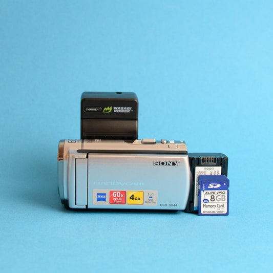 Sony Handycam DCR-SX44 Camcorder | Tested & Working | Silver
