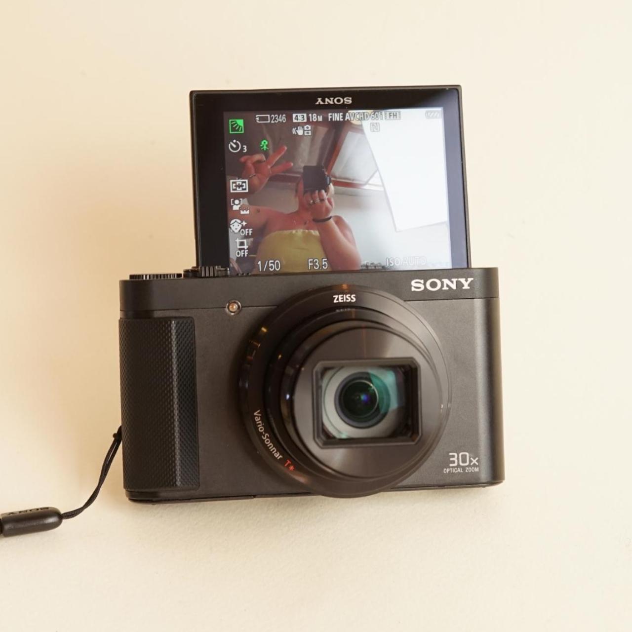Sony Cyber-shot DSC-HX80 Digital Camera | 18.2MP | Tested & Working | Black