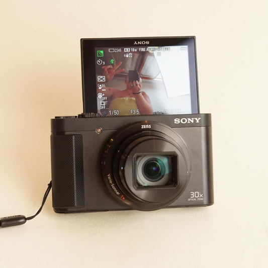 Sony Cyber-shot DSC-HX80 Digital Camera | 18.2MP | Tested & Working | Black