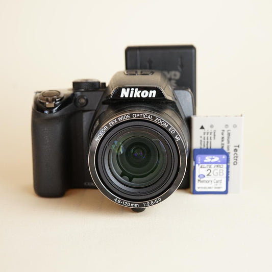 Nikon Coolpix P100 | 10.3MP Digital Camera | Tested & Working | Black