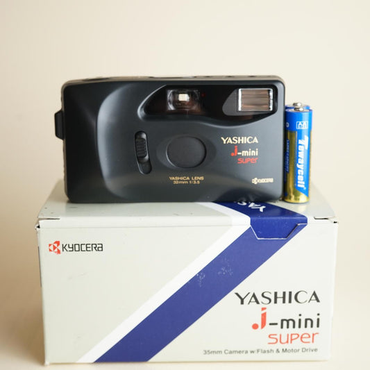 Yashica J-mini Super | 35mm Film Camera | Tested & Working | Black