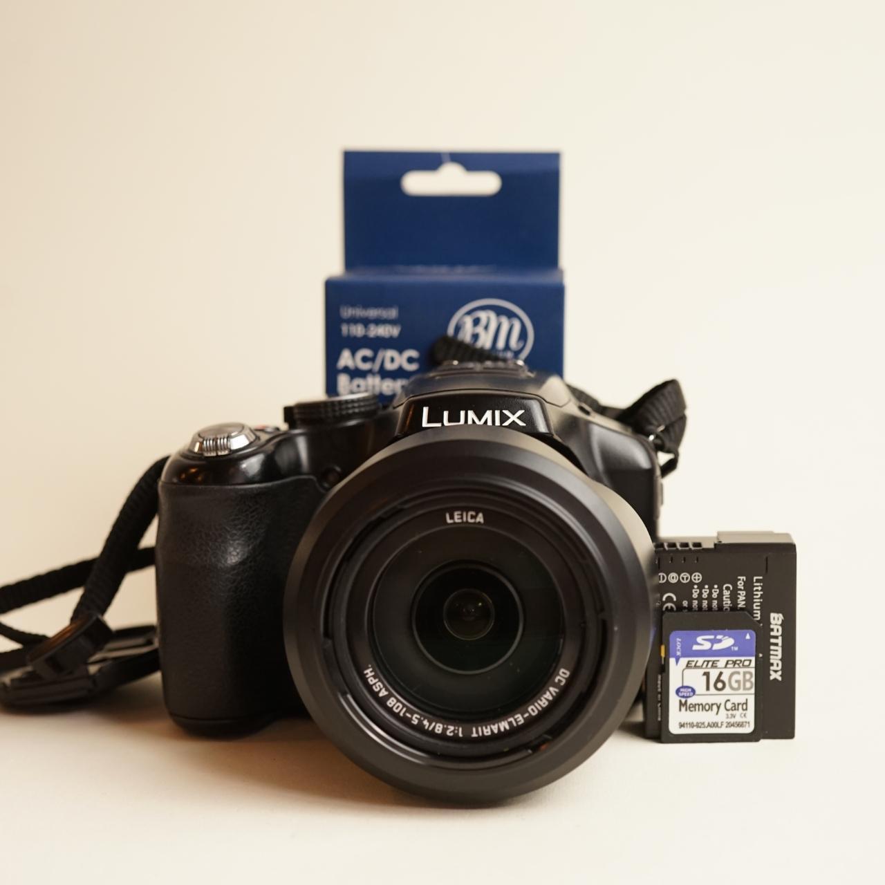 Panasonic Lumix DMC-FZ200 Digital Camera | 12.1MP | Tested & Working | Black