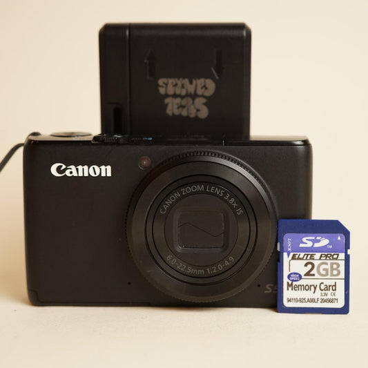 Canon PowerShot S95 Digital Camera | 10MP | Test & Working | Black